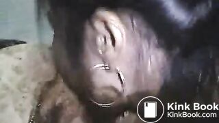 asian scat slut Honey Bee does what she's best at