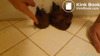 Lovely Scat Blog - Red Girl poop & eat shit