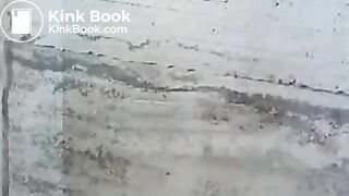 Girl pissing and shit in the toilet - Webcam in the womens toilet