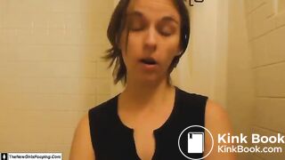 pooping shitting