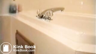 Brunette Takes A Huge Crap On A Plate