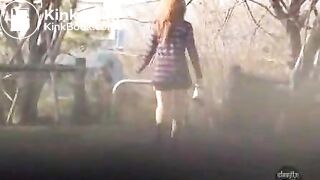 Secretly pooping