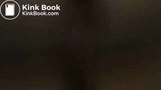 Brunette Pooping On The Bed