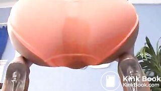 Hanna so sexy filling her knickers for us