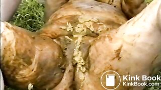 Scat Smeared Amateur BBW