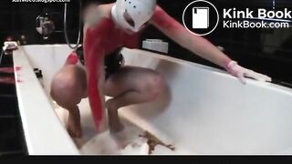 Extreme Lezdom Scat Enema
