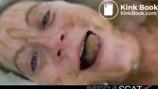 Filthy toilet slut Marcella