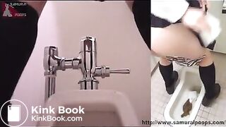 Too much shit from tight Japanese asshole - Unsensored Japanese scat porn videos