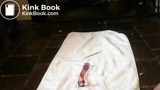 Dildoing, Shitting And Pissing On Harrods Towel