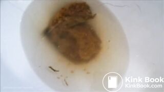 pooping shitting
