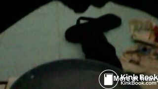 Black girl takes a dump on a plate