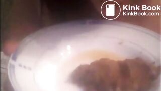 Shitting on plate and eating it Private