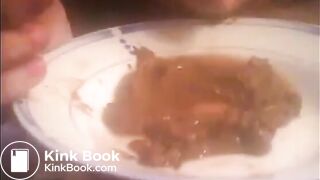 Shitting on plate and eating it Private