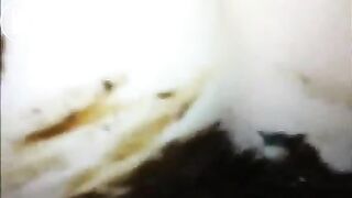 Scat Fuck Shitty Dick in Pussy Amateur Couple