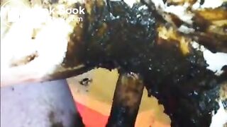 Scat Fuck Shitty Dick in Pussy Amateur Couple