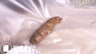 Close Up Of Her Big Turd