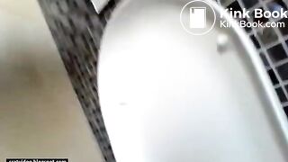 Pretty Blonde Taking A Shit