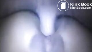 Wife self filming poop fuck