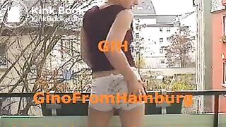02 - scat puplic teen kaviar auf balkon (1)