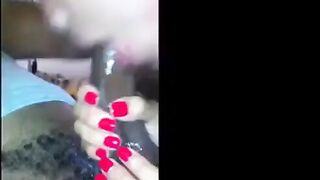 Asian Sucks On A Big Black Cock -