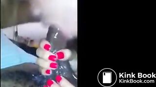 Asian Sucks On A Big Black Cock -