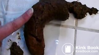 Close up scat