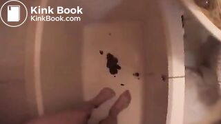 Shit running down the legs