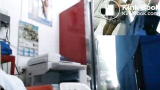 Shitty Anal Toying In Shop