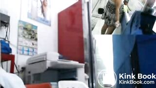 Shitty Anal Toying In Shop