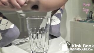 Shitting Out A Long Turd