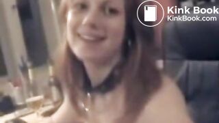 Collared German Blowjob Cute