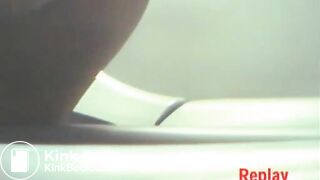 Girl poops on hidden toilet cam