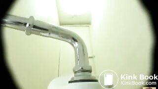 Cute Japanese Nurse Shitting