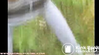 girl pooping