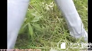 girl pooping