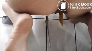 Over the toilet
