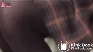 Pretty Japanese girl eating some food and pooping - Unsensored Japanese scat porn videos