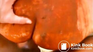 Smeary shit sex with Ariana