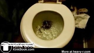 Black Girl Shitting in Oven