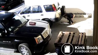 CCTV Woman Caught Shiitng In Public