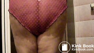 scat in shower