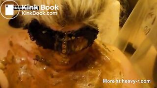 Filthy Mature Smearing Out Poop