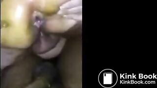 Scat BBW Shits All Over Black Dick