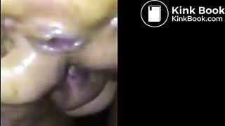 Scat BBW Shits All Over Black Dick
