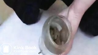 Poop In Bottle