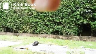 Hot Outdoor Scat With Sexy Teen