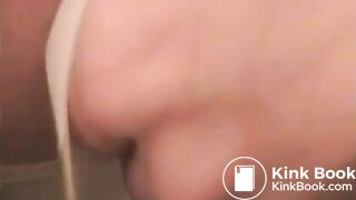 sexy hairy teen girl pooping close up HQ