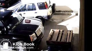 Woman Caught Shitting On Security Camera