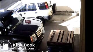 Woman Caught Shitting On Security Camera