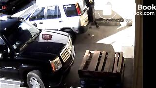 Woman Caught Shitting On Security Camera